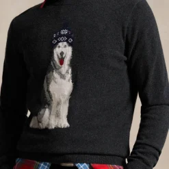 Knitwear|Dr. Martens Polo Ralph Lauren Holiday Dog Cashmere Knit Jumper - S