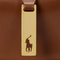 Bags|Polo Ralph Lauren ID Leather Shoulder Bag