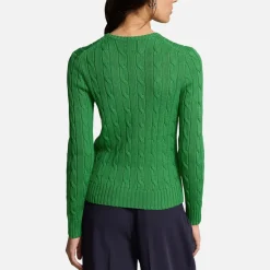 Loungewear|Knitwear|Vivienne Westwood Polo Ralph Lauren Julianna Cotton Cable-Knit Jumper - L