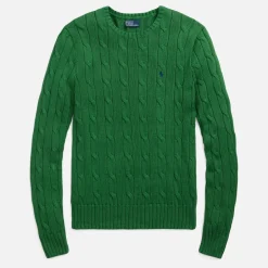 Loungewear|Knitwear|Vivienne Westwood Polo Ralph Lauren Julianna Cotton Cable-Knit Jumper - L