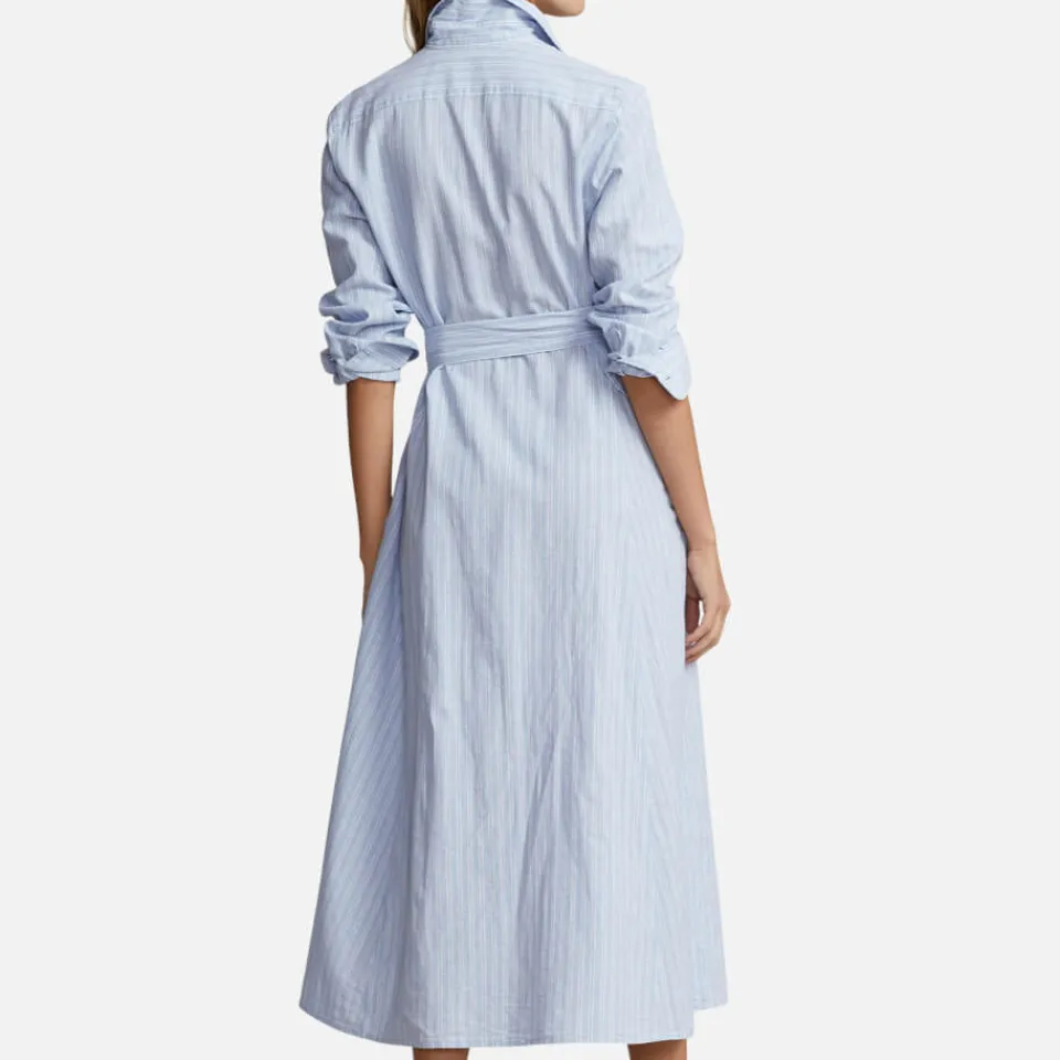 Dresses|Dresses|Dr. Martens Polo Ralph Lauren Linen and Cotton-Blend Midi Dress - UK 4
