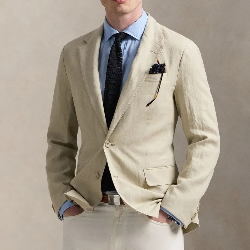 Jackets|Coats|Dr. Martens Polo Ralph Lauren Linen Blazer - 36