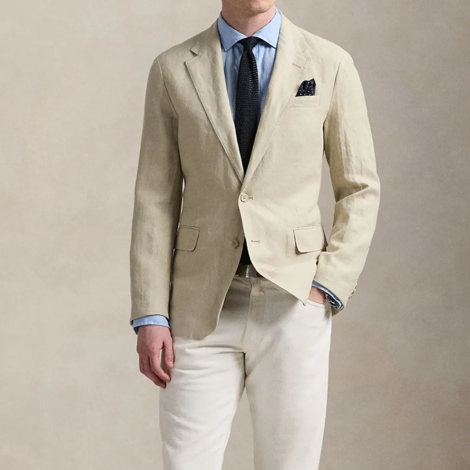 Jackets|Coats|Dr. Martens Polo Ralph Lauren Linen Blazer - 36