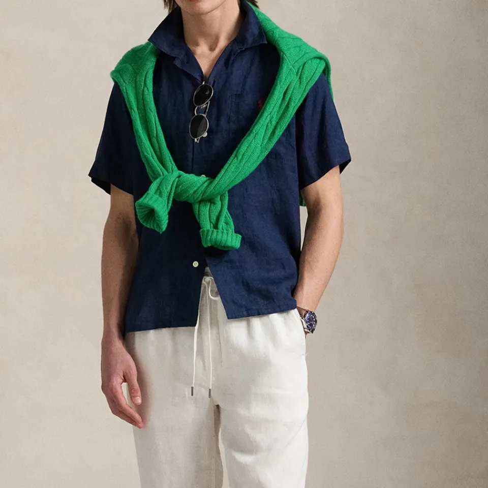 Shirts|Shirts|Polo Ralph Lauren Linen Shirt - S