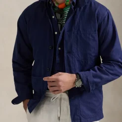 Shirts|Shirts|MKI MIYUKI ZOKU Polo Ralph Lauren Linen-Blend Overshirt - S