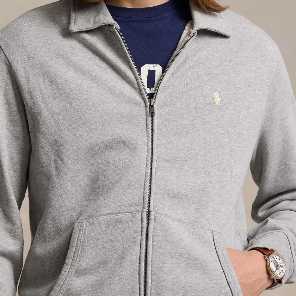 Sweatshirts|Dr. Martens Polo Ralph Lauren Loopback Terry Cotton-Jersey Track Jacket - S