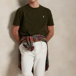 T-Shirts|T-Shirts|Polo Ralph Lauren x Wimbledon Polo Ralph Lauren Loopback Cotton-Jersey T-Shirt - S