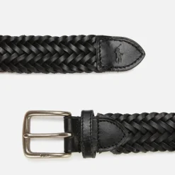 Belts|Polo Ralph Lauren Men's Braided Belt - Black - L