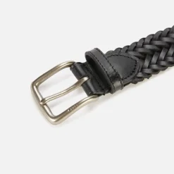Belts|Polo Ralph Lauren Men's Braided Belt - Black - L