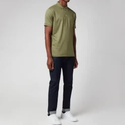 Polo Shirts|Polo Ralph Lauren Men's Custom Slim Fit Polo Shirt - Garden Trail - S