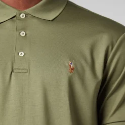 Polo Shirts|Polo Ralph Lauren Men's Custom Slim Fit Polo Shirt - Garden Trail - S