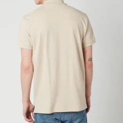 Polo Shirts|Polo Ralph Lauren Men's Custom Slim Fit Mesh Polo Shirt - Expedition Dune Heather - XL