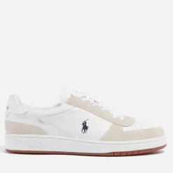 Trainers|Crocs Polo Ralph Lauren Men's Polo Leather/Suede Trainers - UK 7