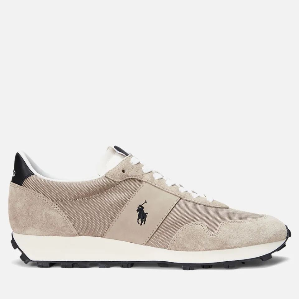 Trainers|Dr. Martens Polo Ralph Lauren Men's Trail 125 Mesh And Suede Trainers - UK 8
