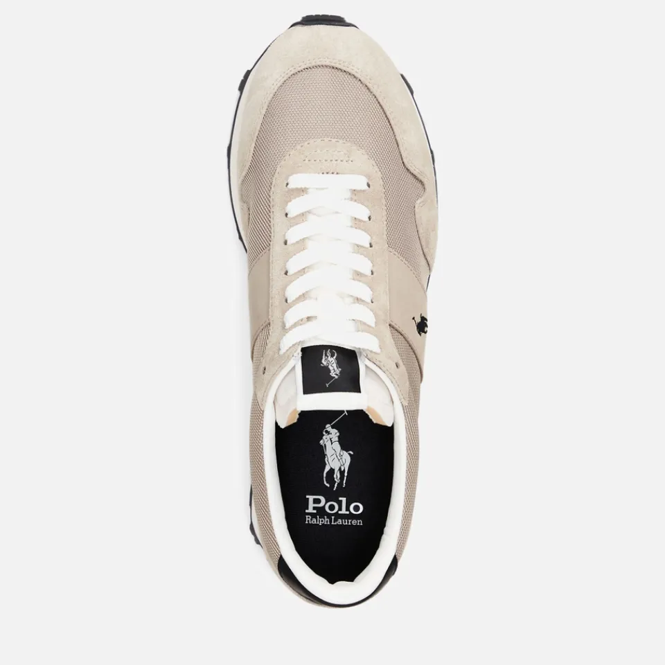 Trainers|Dr. Martens Polo Ralph Lauren Men's Trail 125 Mesh And Suede Trainers - UK 8
