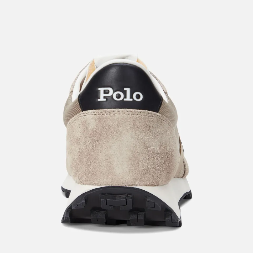 Trainers|Dr. Martens Polo Ralph Lauren Men's Trail 125 Mesh And Suede Trainers - UK 8