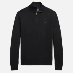 Knitwear|Dr. Martens Polo Ralph Lauren Merino Wool Half-Zip Jumper - XL