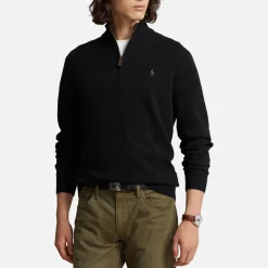 Knitwear|Dr. Martens Polo Ralph Lauren Merino Wool Half-Zip Jumper - XL