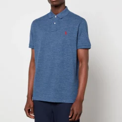 Polo Shirts|Polo Ralph Lauren Mesh Custom Slim-Fit Polo Shirt - S