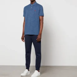 Polo Shirts|Polo Ralph Lauren Mesh Custom Slim-Fit Polo Shirt - S