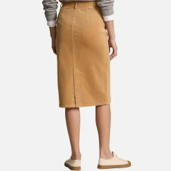 Skirts|Skirts|Dr. Martens Polo Ralph Lauren Midi Cotton-Corduroy Pencil Skirt - UK 6