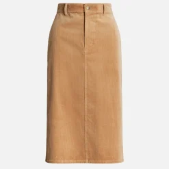 Skirts|Skirts|Dr. Martens Polo Ralph Lauren Midi Cotton-Corduroy Pencil Skirt - UK 6