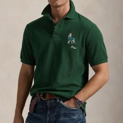 Polo Shirts|Polo Ralph Lauren Motif Cotton-Piqué Polo Shirt - S