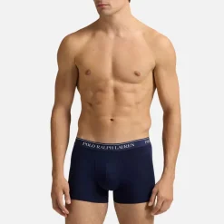 Underwear|Polo Ralph Lauren 5-Pack Classic Cotton-Blend Boxer Shorts - L