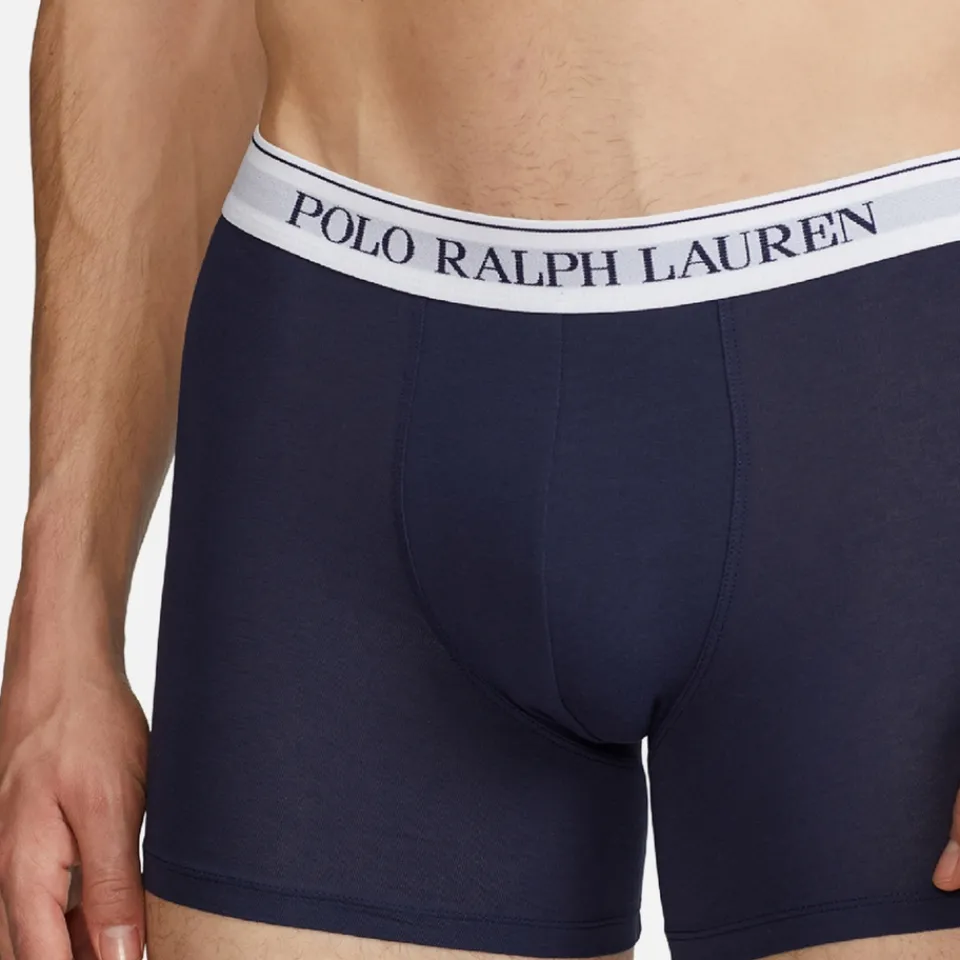 Underwear|AMI Polo Ralph Lauren 3-Pack Cotton-blend Boxer Briefs - M