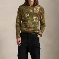 Knitwear|Dr. Martens Polo Ralph Lauren Printed Knit Jumper - S