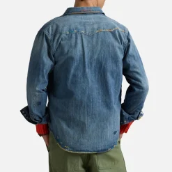 Shirts|Shirts|Dr. Martens Polo Ralph Lauren RL Western Denim Shirt - XXL