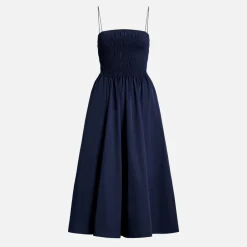 Dresses|Dresses|Dr. Martens Polo Ralph Lauren Smocked Cotton Midi Dress - L