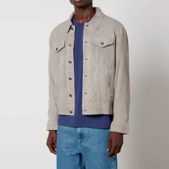 Jackets|Coats|Dr. Martens Polo Ralph Lauren Suede Trucker Jacket - S