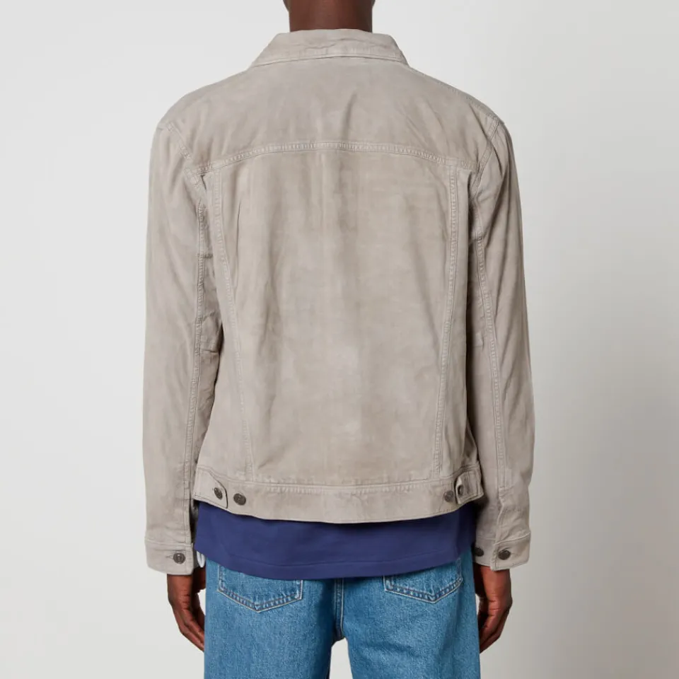 Jackets|Coats|Dr. Martens Polo Ralph Lauren Suede Trucker Jacket - S
