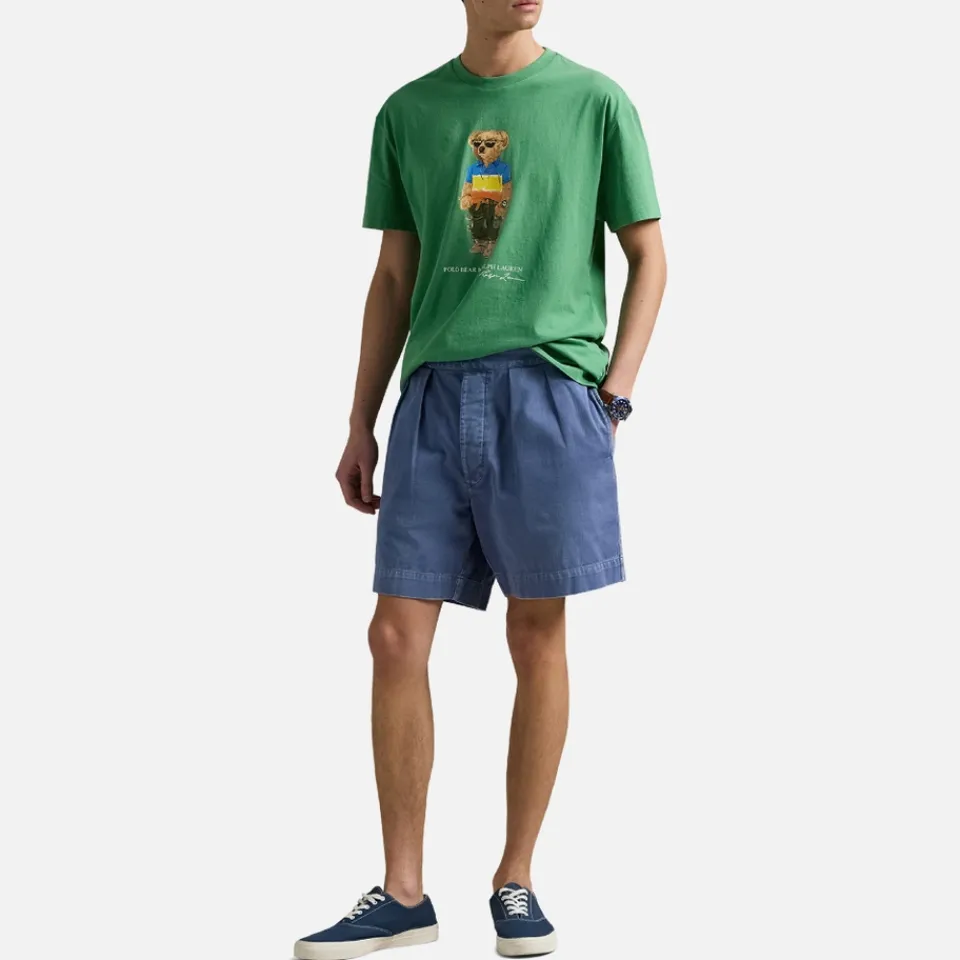 T-Shirts|T-Shirts|Polo Ralph Lauren Summer Bear Cotton-Jersey T-Shirt - S