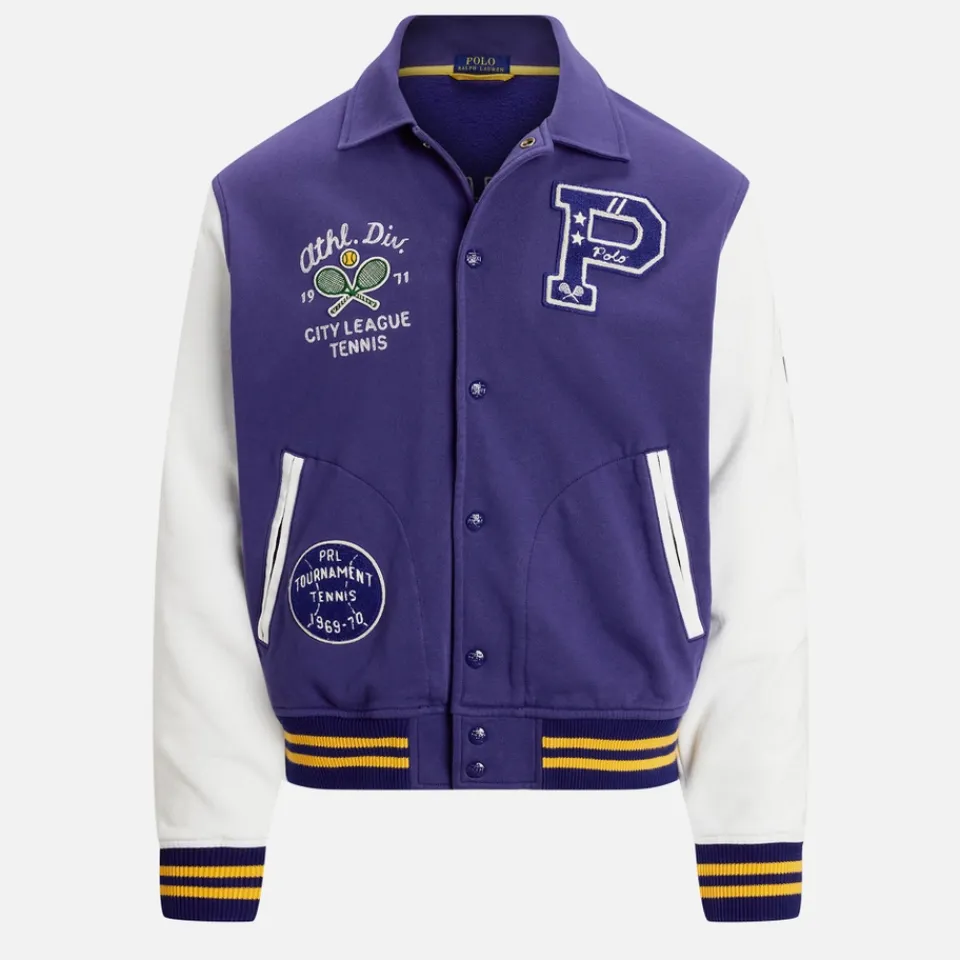 Jackets|Coats|Dr. Martens Polo Ralph Lauren Tennis Cotton-Blend Varsity Jacket - S