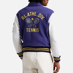 Jackets|Coats|Dr. Martens Polo Ralph Lauren Tennis Cotton-Blend Varsity Jacket - S
