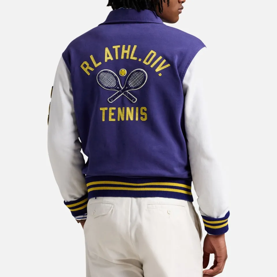 Jackets|Coats|Dr. Martens Polo Ralph Lauren Tennis Cotton-Blend Varsity Jacket - S