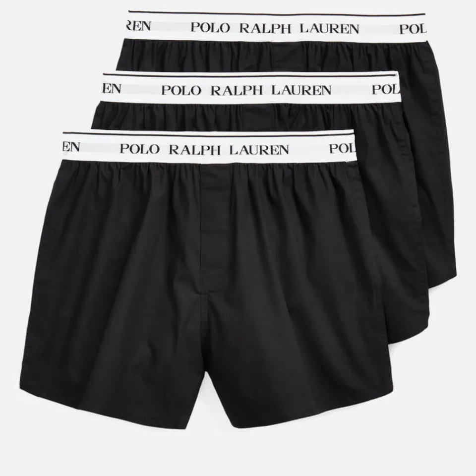 Underwear|Dr. Martens Polo Ralph Lauren Three-Pack Cotton-Poplin Boxers - S
