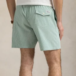 Swimshorts|Swimwear|Hunza G Polo Ralph Lauren Traveler Seersucker Swimming Trunks - S