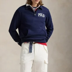 Sweatshirts|Polo Ralph Lauren Varsity Cotton-Blend Jumper - S