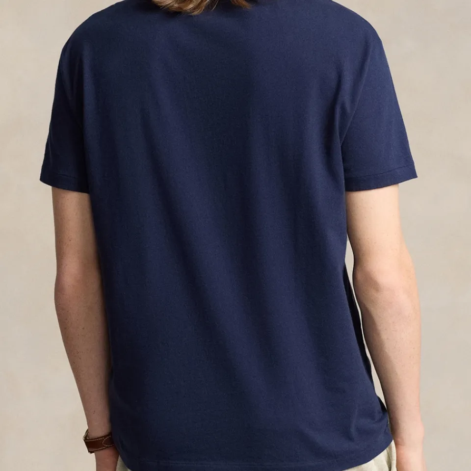 Loungewear|T-Shirts|Dr. Martens Polo Ralph Lauren Varsity Custom-Fit Cotton-Jersey T-Shirt - M
