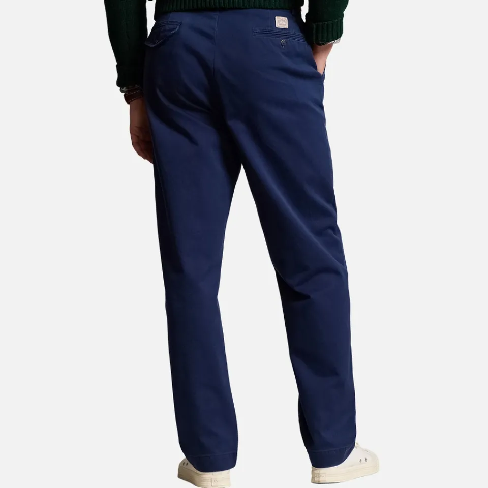 Trousers|Dr. Martens Polo Ralph Lauren Whitman Cotton-Twill Pleated Chinos - W38/L32