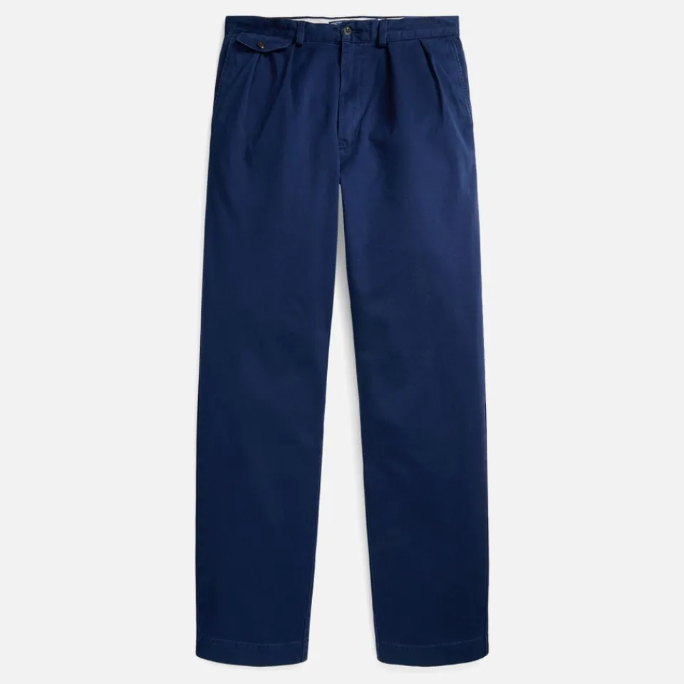 Trousers|Dr. Martens Polo Ralph Lauren Whitman Cotton-Twill Pleated Chinos - W38/L32