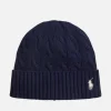Hats|Dr. Martens Polo Ralph Lauren Women's Cotton Cableknit Hat - Hunter Navy
