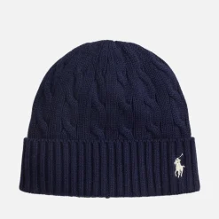 Hats|Dr. Martens Polo Ralph Lauren Women's Cotton Cableknit Hat - Hunter Navy