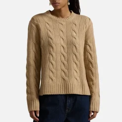 Knitwear|Dr. Martens Polo Ralph Lauren Wool-Blend Cable Knit Pullover - S