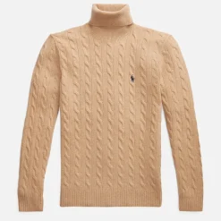 Knitwear|Dr. Martens Polo Ralph Lauren Wool-Blend Cable-Knit Jumper - L