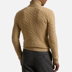 Knitwear|Dr. Martens Polo Ralph Lauren Wool-Blend Cable-Knit Jumper - L