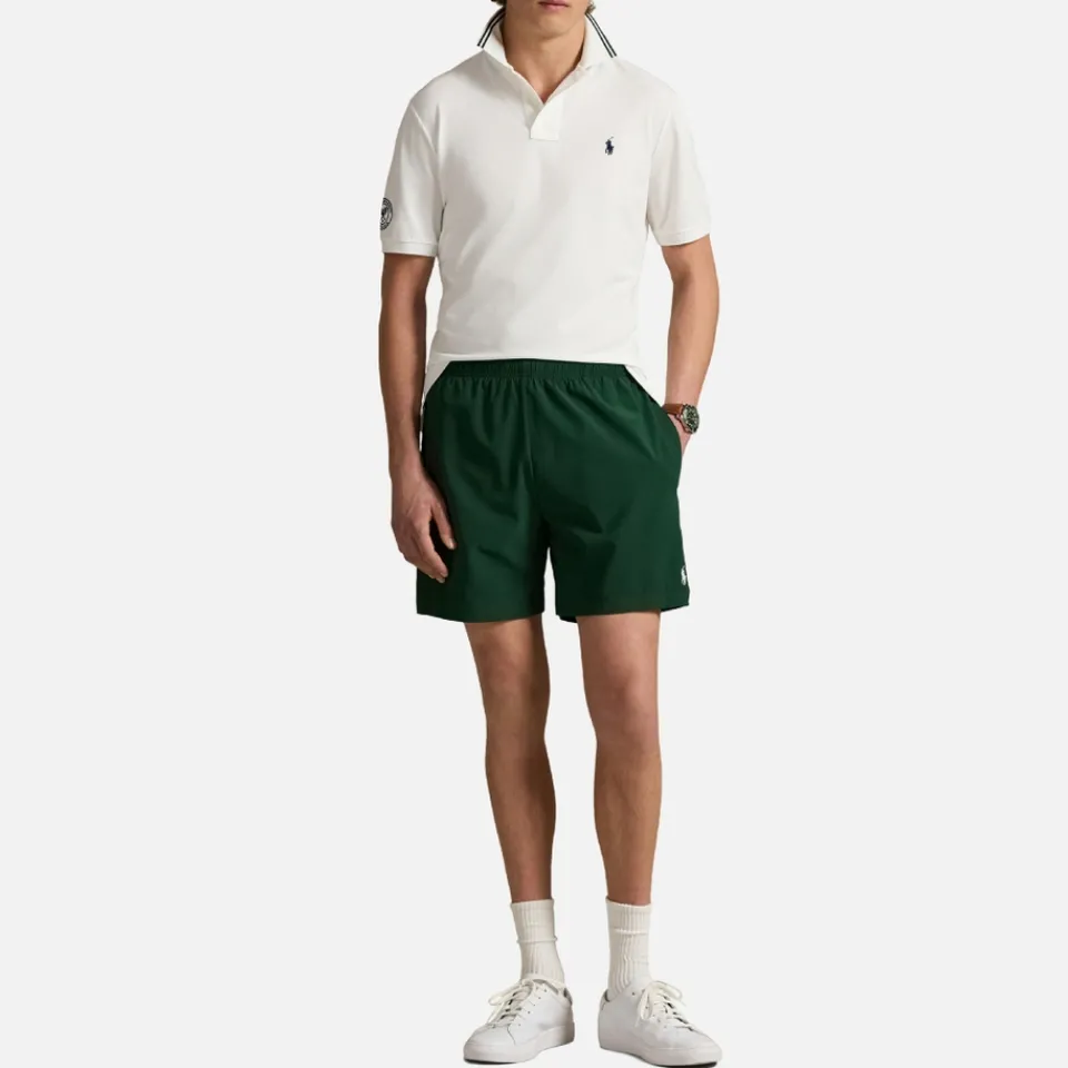Polo Shirts|Dr. Martens Polo Ralph Lauren x Wimbledon Cotton Mesh Polo Shirt - M
